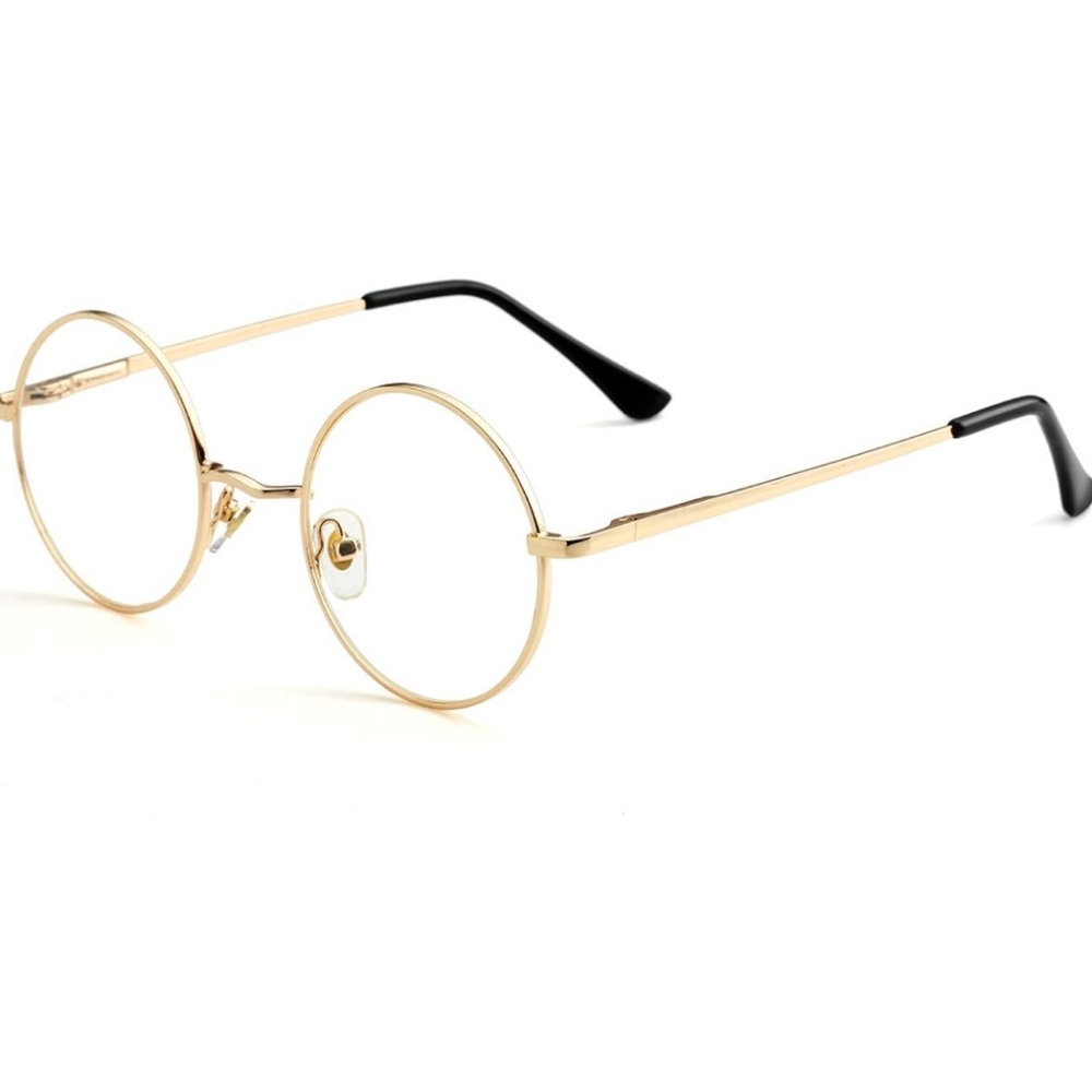 Gold glasses